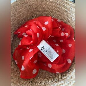 Rare Vintage H&M "Rockabilly" Polka Dot Scarf EUC